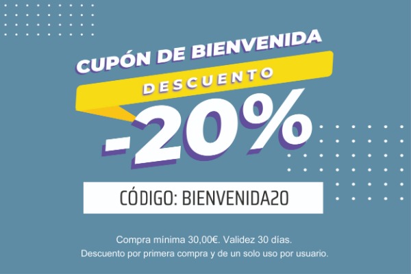 Cupón de Bienvenida