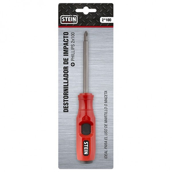 Destornillador impacto phill.2x100 stein