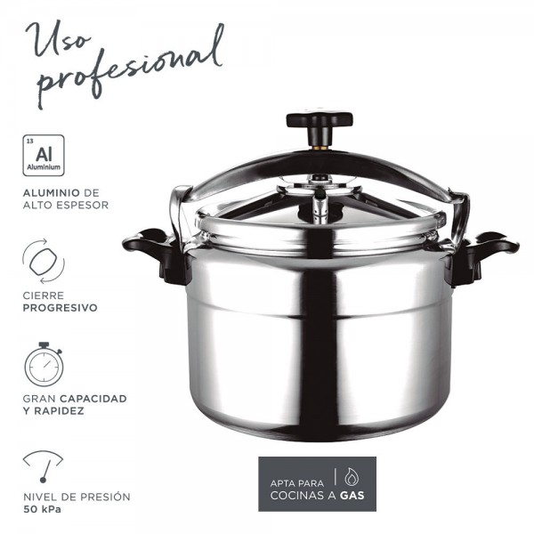 Olla rápida chef extremen 22 l fagor ø35 x 26 cm